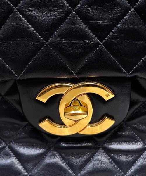 CHANEL（シャネル）CHANEL (シャネル) デカマトラッセ34/Matelassé Maxi/マトラッセ チェーンショルダーバッグ ブラック サイズ:34の古着・服飾アイテム