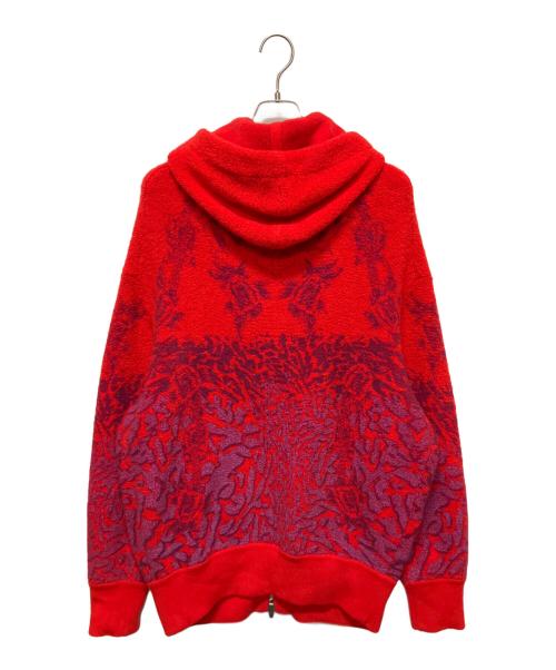GIVENCHY（ジバンシィ）GIVENCHY (ジバンシィ) ウールパーカー レッド サイズ:Ｓの古着・服飾アイテム