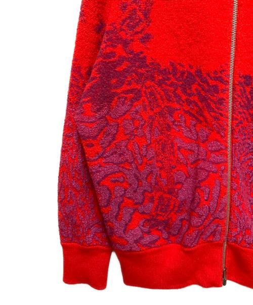 GIVENCHY（ジバンシィ）GIVENCHY (ジバンシィ) ウールパーカー レッド サイズ:Ｓの古着・服飾アイテム