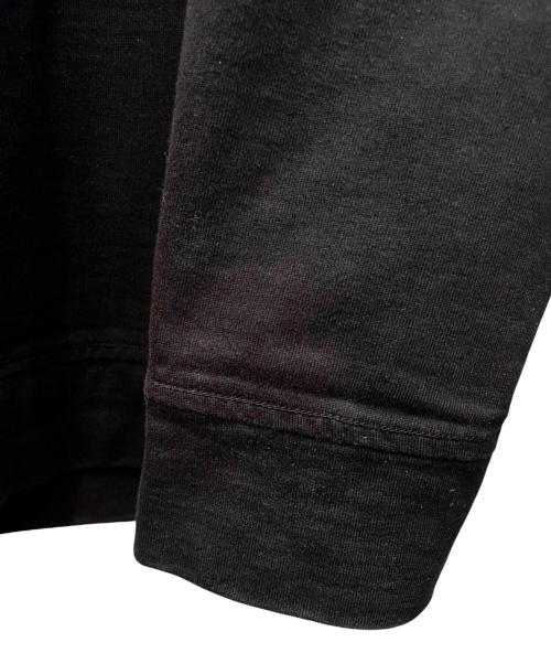 STONE ISLAND（ストーンアイランド）STONE ISLAND (ストーンアイランド) Garment Dye Sweat L/S TEE/ワッペン付ガーメントダイスウェットロンT ブラック サイズ:Lの古着・服飾アイテム