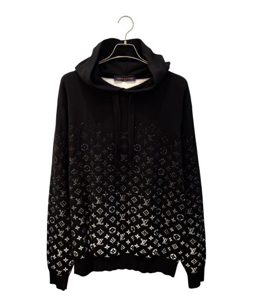 LOUIS VUITTON（ルイ ヴィトン）LOUIS VUITTON (ルイ ヴィトン) モノグラムグラディエントフーディ ブラック サイズ:XXLの古着・服飾アイテム