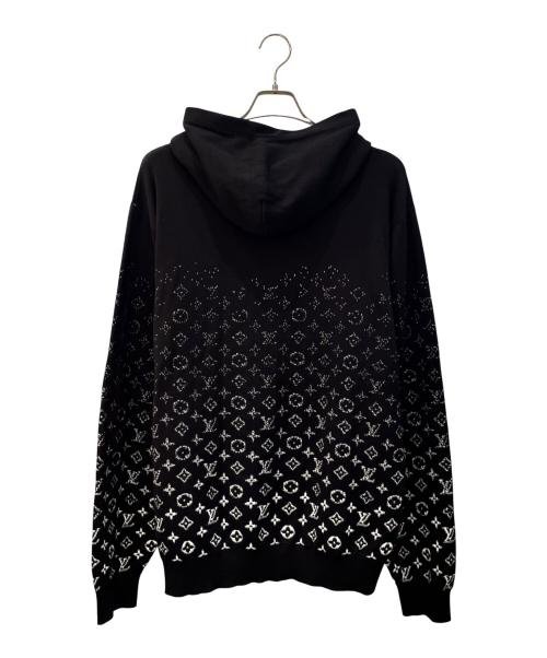 LOUIS VUITTON（ルイ ヴィトン）LOUIS VUITTON (ルイ ヴィトン) モノグラムグラディエントフーディ ブラック サイズ:XXLの古着・服飾アイテム