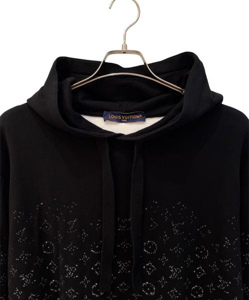 LOUIS VUITTON（ルイ ヴィトン）LOUIS VUITTON (ルイ ヴィトン) モノグラムグラディエントフーディ ブラック サイズ:XXLの古着・服飾アイテム