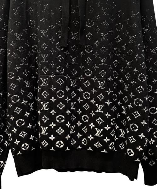 LOUIS VUITTON（ルイ ヴィトン）LOUIS VUITTON (ルイ ヴィトン) モノグラムグラディエントフーディ ブラック サイズ:XXLの古着・服飾アイテム