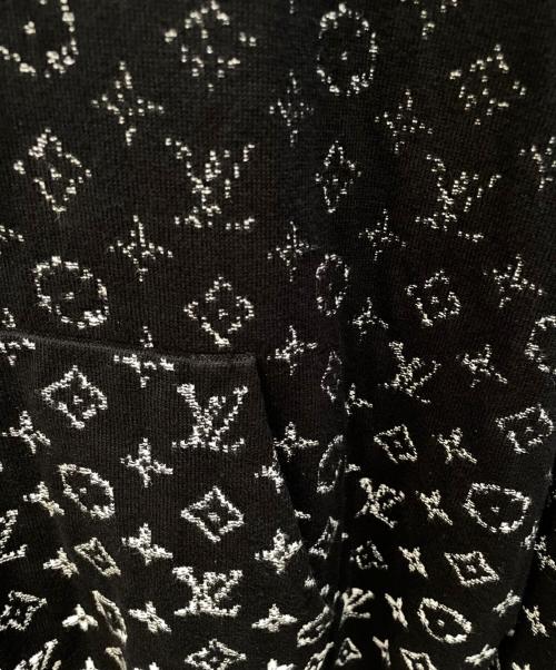 LOUIS VUITTON（ルイ ヴィトン）LOUIS VUITTON (ルイ ヴィトン) モノグラムグラディエントフーディ ブラック サイズ:XXLの古着・服飾アイテム