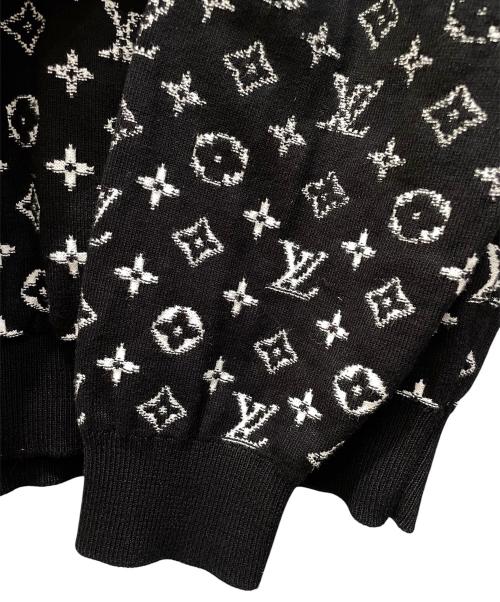 LOUIS VUITTON（ルイ ヴィトン）LOUIS VUITTON (ルイ ヴィトン) モノグラムグラディエントフーディ ブラック サイズ:XXLの古着・服飾アイテム