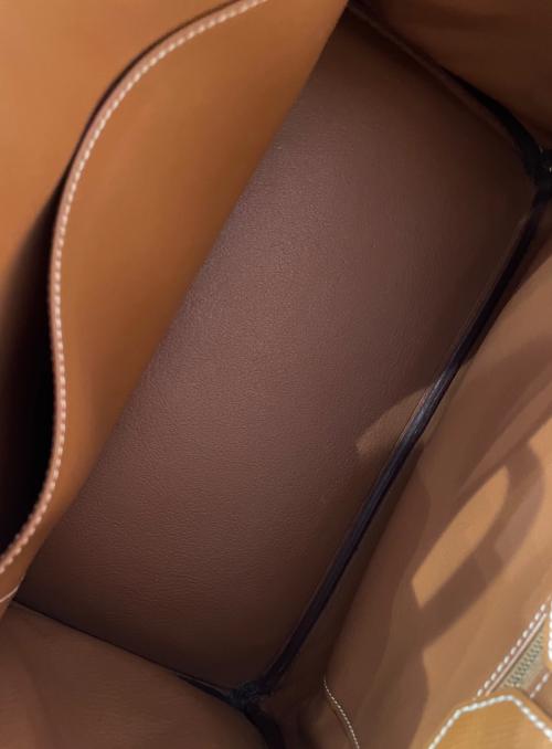 HERMES（エルメス）HERMES (エルメス) バーキン35/ゴールド金具/ヴォーエプソンゴールド/▢J:2006年 ゴールド×ゴールド金具 サイズ:35の古着・服飾アイテム
