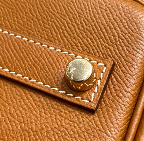 HERMES（エルメス）HERMES (エルメス) バーキン35/ゴールド金具/ヴォーエプソンゴールド/▢J:2006年 ゴールド×ゴールド金具 サイズ:35の古着・服飾アイテム