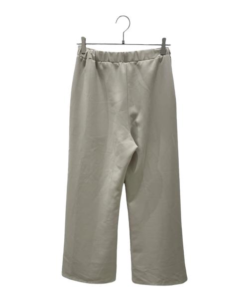 L'appartement（アパルトモン）L'appartement (アパルトモン) 25SS Double cloth Easy Pants オフホワイト サイズ:Sの古着・服飾アイテム