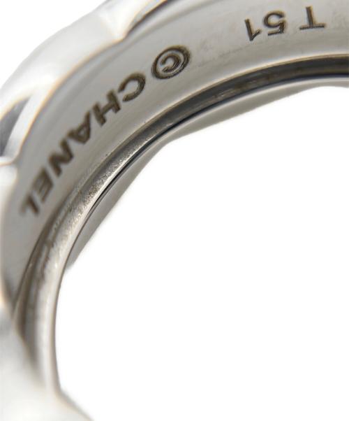 CHANEL（シャネル）CHANEL (シャネル) ココクラッシュコレクションリング ミディアムモデル サイズ:T51(11号)の古着・服飾アイテム