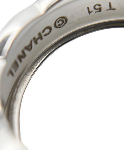 CHANEL（シャネル）CHANEL (シャネル) ココクラッシュコレクションリング ミディアムモデル サイズ:T51(11号)の古着・服飾アイテム