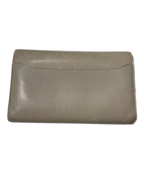 HERMES（エルメス）HERMES (エルメス) コンスタンス ロング/長財布 ベージュ系×ゴールド金具の古着・服飾アイテム