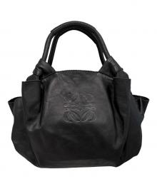 LOEWE（ロエベ）の古着「ナッパアイレ アナグラムハンドバッグ」｜ブラック