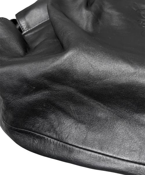 LOEWE（ロエベ）LOEWE (ロエベ) ナッパアイレ アナグラムハンドバッグ ブラックの古着・服飾アイテム