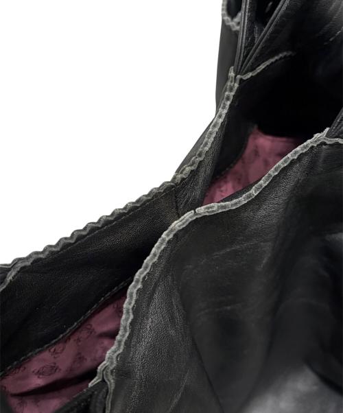 LOEWE（ロエベ）LOEWE (ロエベ) ナッパアイレ アナグラムハンドバッグ ブラックの古着・服飾アイテム