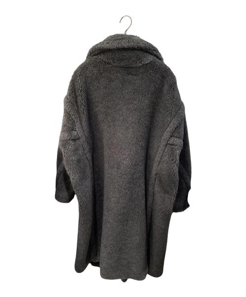 MaxMara（マックスマーラ）MaxMara (マックスマーラ) テディベアコート グレー サイズ:Mの古着・服飾アイテム