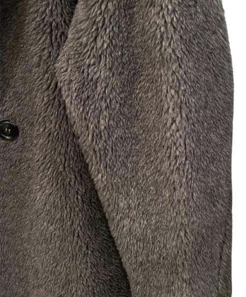 MaxMara（マックスマーラ）MaxMara (マックスマーラ) テディベアコート グレー サイズ:Mの古着・服飾アイテム