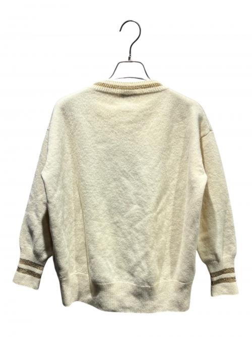 MONCLER（モンクレール）MONCLER (モンクレール) ニット ベージュ サイズ:XSの古着・服飾アイテム