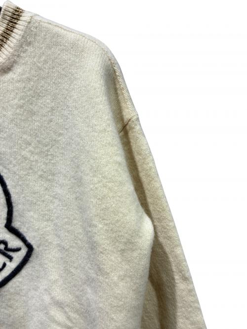 MONCLER（モンクレール）MONCLER (モンクレール) ニット ベージュ サイズ:XSの古着・服飾アイテム