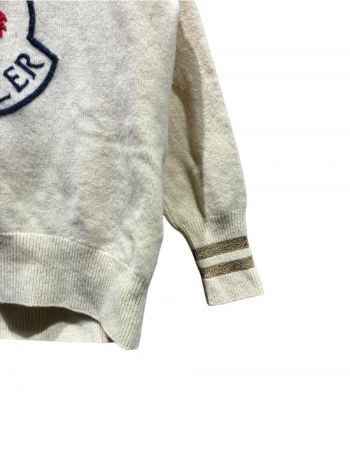 MONCLER（モンクレール）MONCLER (モンクレール) ニット ベージュ サイズ:XSの古着・服飾アイテム