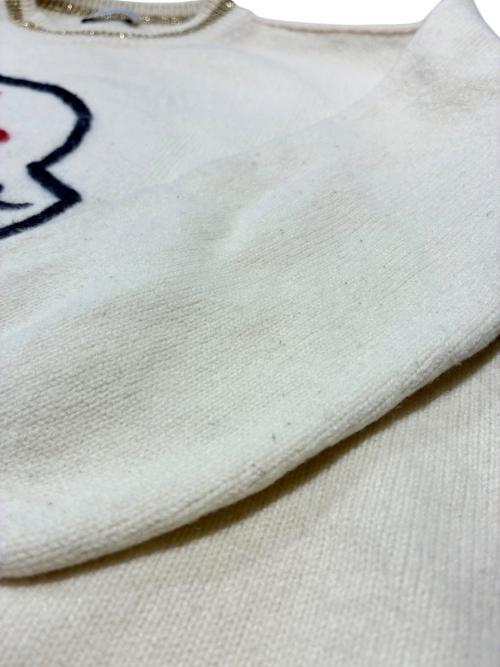 MONCLER（モンクレール）MONCLER (モンクレール) ニット ベージュ サイズ:XSの古着・服飾アイテム