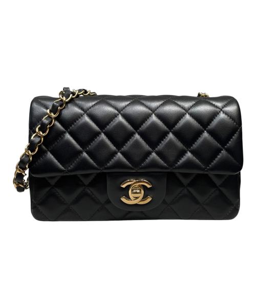 CHANEL（シャネル）CHANEL (シャネル) チェーンショルダーバッグ ブラックの古着・服飾アイテム