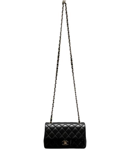 CHANEL（シャネル）CHANEL (シャネル) チェーンショルダーバッグ ブラックの古着・服飾アイテム