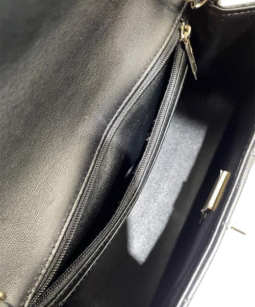 CHANEL（シャネル）CHANEL (シャネル) チェーンショルダーバッグ ブラックの古着・服飾アイテム