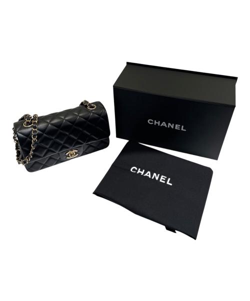 CHANEL（シャネル）CHANEL (シャネル) チェーンショルダーバッグ ブラックの古着・服飾アイテム