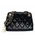 CHANEL（シャネル）の古着「ヴィンテージマトラッセチェーンミニハンドバッグ」｜ブラック×ゴールド金具