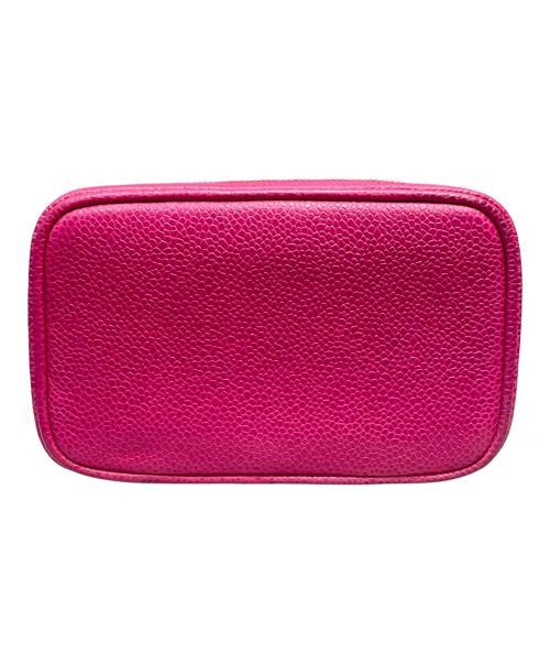 CHANEL（シャネル）CHANEL (シャネル) バニティミニポーチ ショッキングピンクの古着・服飾アイテム
