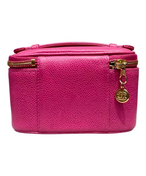 CHANEL（シャネル）CHANEL (シャネル) バニティミニポーチ ショッキングピンクの古着・服飾アイテム