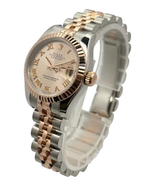 ROLEX（ロレックス）ROLEX (ロレックス) Datejust/デイトジャスト/Ref:179171/ピンク文字盤/エバーローズゴールド ピンク文字盤 サイズ:26mmの古着・服飾アイテム