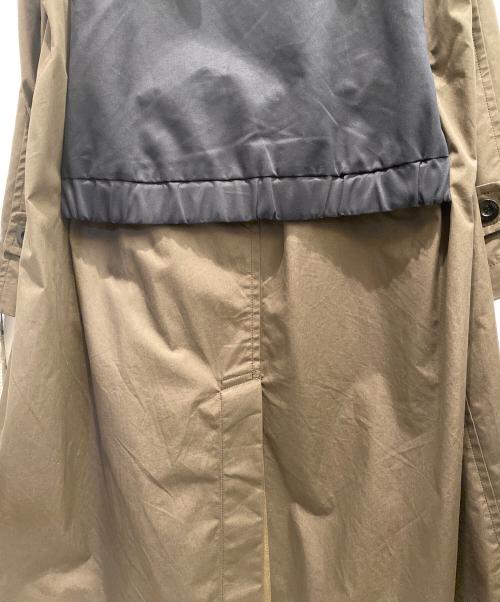 sacai（サカイ）sacai (サカイ) Cotton Gabardine Coat ネイビー×カーキ サイズ:2の古着・服飾アイテム