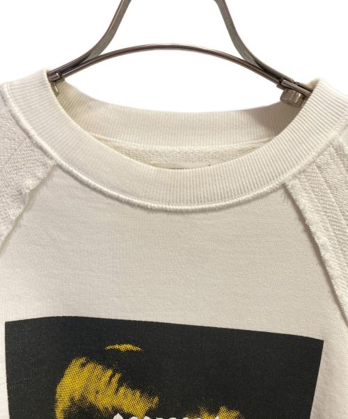 UNDERCOVER（アンダーカバー）UNDERCOVER (アンダーカバー) Punk Graphic Print Reversible Sweatshirt ホワイト サイズ:4の古着・服飾アイテム