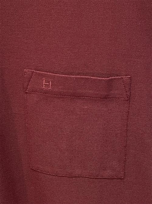 HERMES（エルメス）HERMES (エルメス) ポロシャツ ブラウン サイズ:Ｌ 未使用品の古着・服飾アイテム