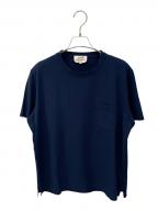 HERMESエルメス）の古着「ポケットTシャツ」｜ネイビー