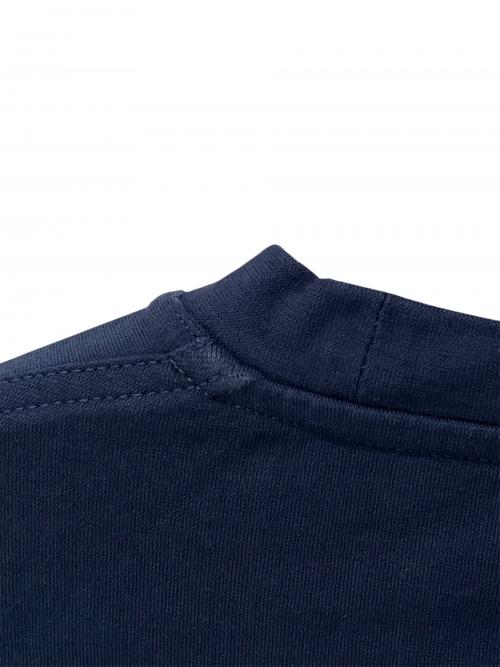 HERMES（エルメス）HERMES (エルメス) ポケットTシャツ ネイビー サイズ:Ｌの古着・服飾アイテム