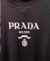 中古・古着 PRADA (プラダ) ロゴハイゲージ ショートスリーブニット ネイビー サイズ:50：75000円