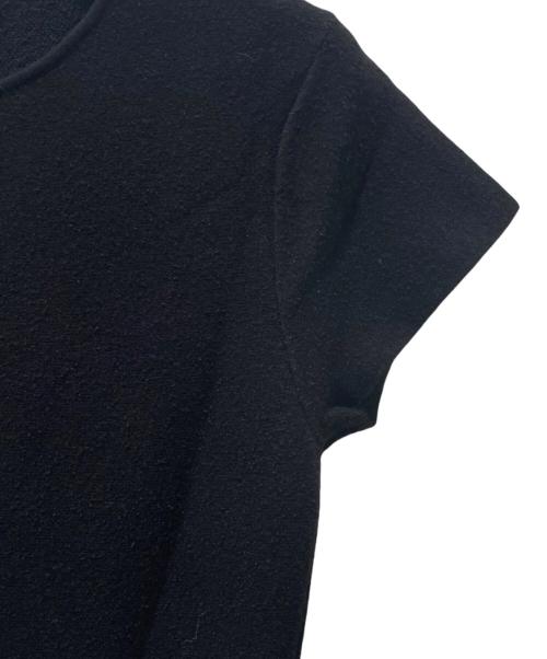 DRAWER（ドゥロワー）DRAWER (ドゥロワー) 16Gブラックニットワンピース ブラック サイズ:１の古着・服飾アイテム