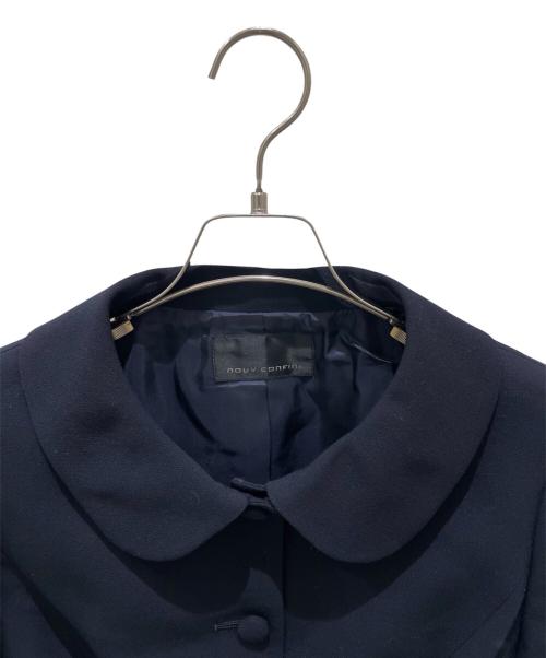 NOUV CONFINI（ヌーヴコンフィニ）NOUV CONFINI (ヌーヴコンフィニ) ジャケットセット ワンピース ネイビー サイズ:9の古着・服飾アイテム