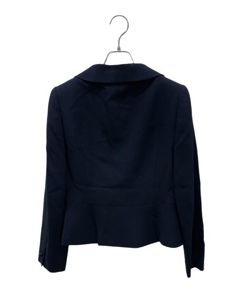 NOUV CONFINI（ヌーヴコンフィニ）NOUV CONFINI (ヌーヴコンフィニ) ジャケットセット ワンピース ネイビー サイズ:9の古着・服飾アイテム