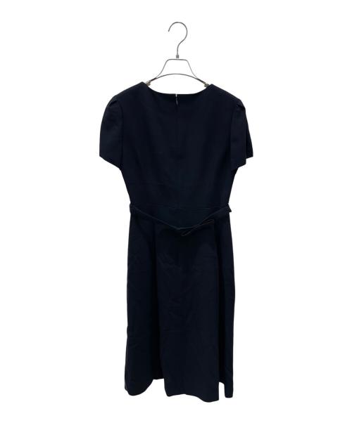 NOUV CONFINI（ヌーヴコンフィニ）NOUV CONFINI (ヌーヴコンフィニ) ジャケットセット ワンピース ネイビー サイズ:9の古着・服飾アイテム