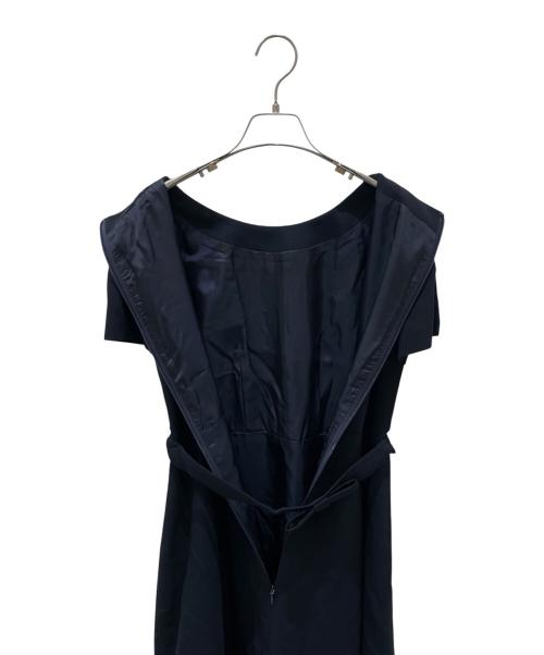 NOUV CONFINI（ヌーヴコンフィニ）NOUV CONFINI (ヌーヴコンフィニ) ジャケットセット ワンピース ネイビー サイズ:9の古着・服飾アイテム
