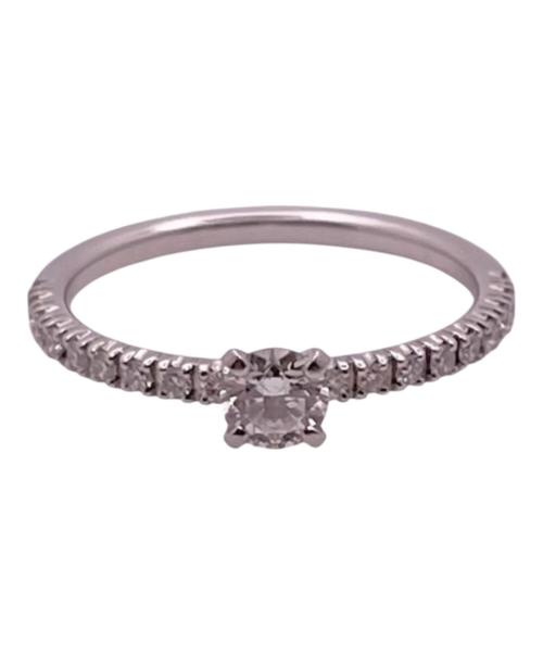 Cartier（カルティエ）Cartier (カルティエ) ダイヤモンド ソリテール リング サイズ:46の古着・服飾アイテム
