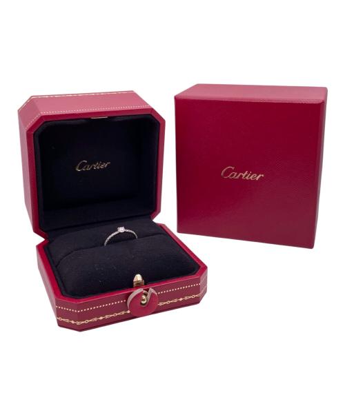 Cartier（カルティエ）Cartier (カルティエ) ダイヤモンド ソリテール リング サイズ:46の古着・服飾アイテム