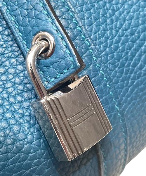 HERMES（エルメス）HERMES (エルメス) ピコタンロックMM エクラ/シルバー金具/トリヨンクレマンス/ヴォースイフト/D刻印：2019年 ヴェールボスフォール/ヴェールシブレス サイズ:MMの古着・服飾アイテム