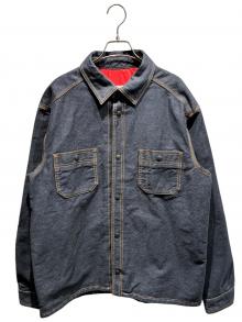 MONCLER（モンクレール）の古着「CAMICIA/デニムシャツジャケット/J20912F00016」｜ネイビー