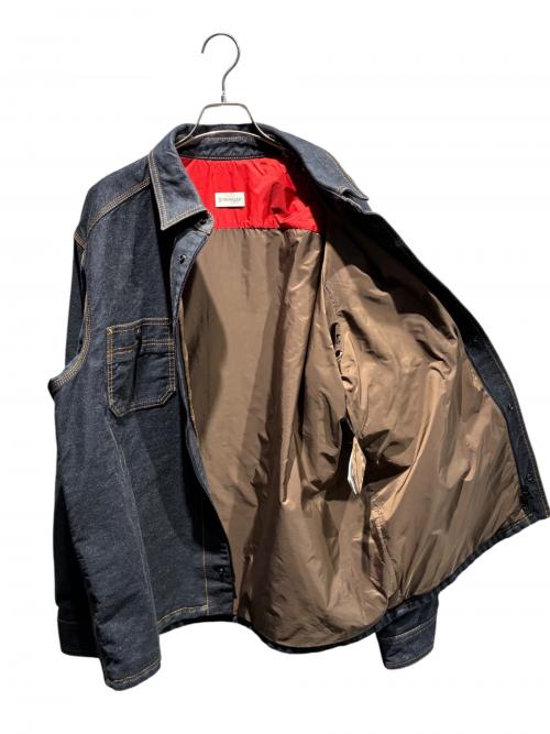 MONCLER（モンクレール）MONCLER (モンクレール) CAMICIA/デニムシャツジャケット/J20912F00016 ネイビー サイズ:Lの古着・服飾アイテム