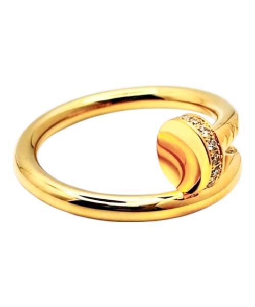 Cartier（カルティエ）Cartier (カルティエ) JUSTE UN CLOU/ジュストアンクルリング/ダイヤモンド/K18/ジュエリー サイズ:55(10-12号)の古着・服飾アイテム